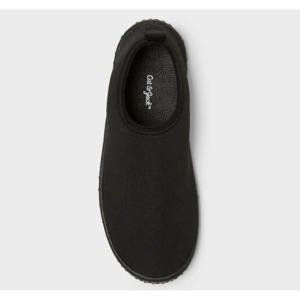 Kids' Grover Slip-On Water Shoes Cat & Jack Black S: Breathable Upper Size 13/1
